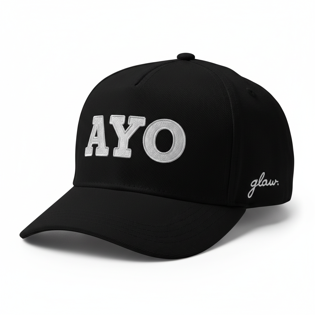 Casquette AYO avec glaw sur le côté
