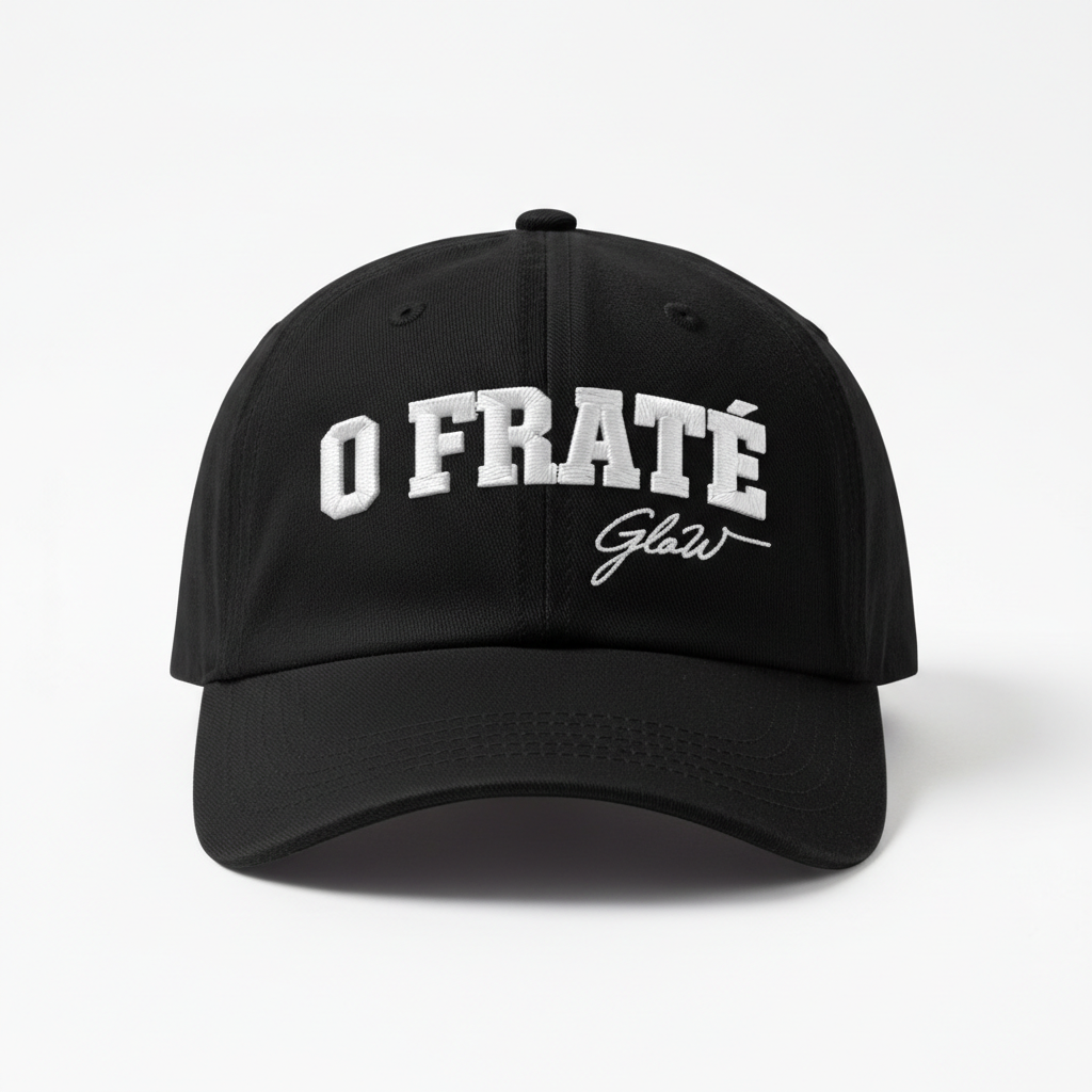 Casquette noire O FRATÉ avec signature GlaW