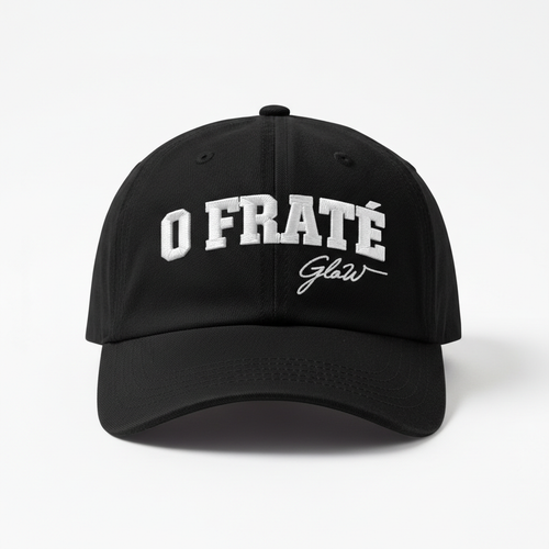 Casquette noire O FRATÉ avec signature GlaW
