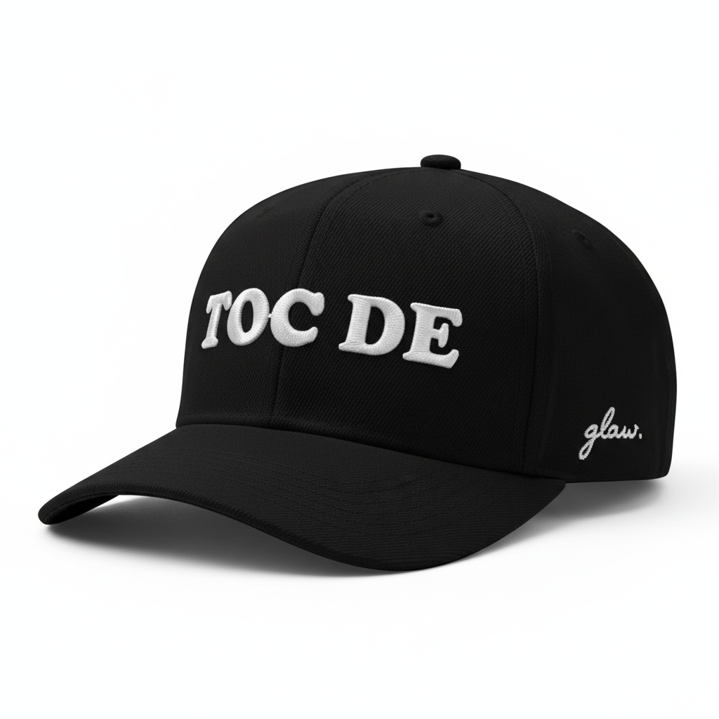 Casquette TOC DE noire vintage