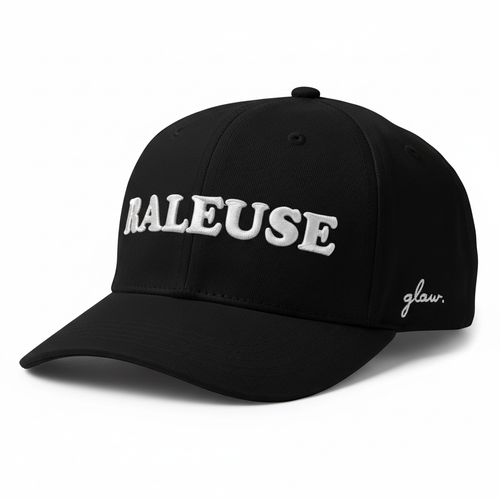 Casquette noire RALEUSE glaw vintage