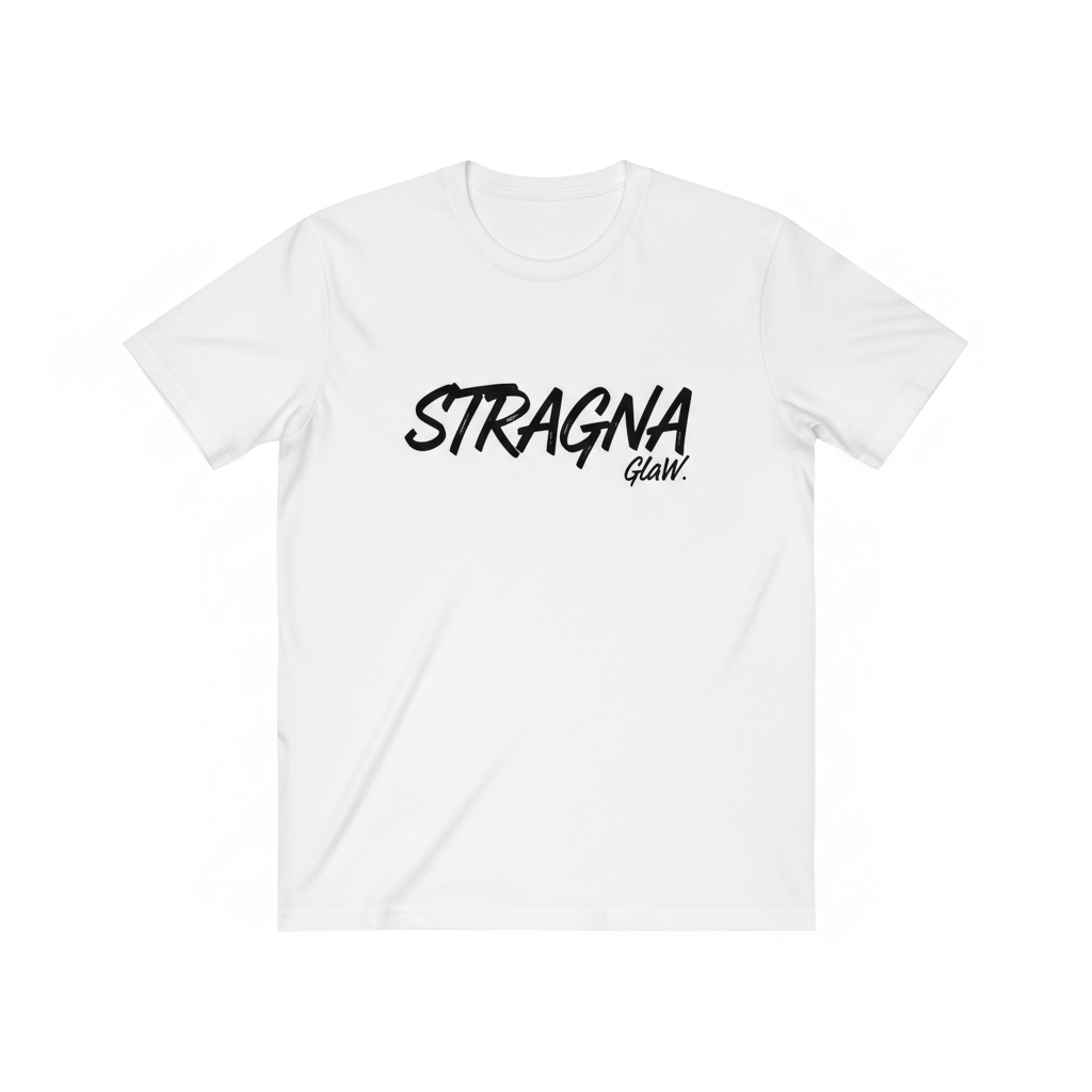 T-shirt blanc STRAGNA GlaW