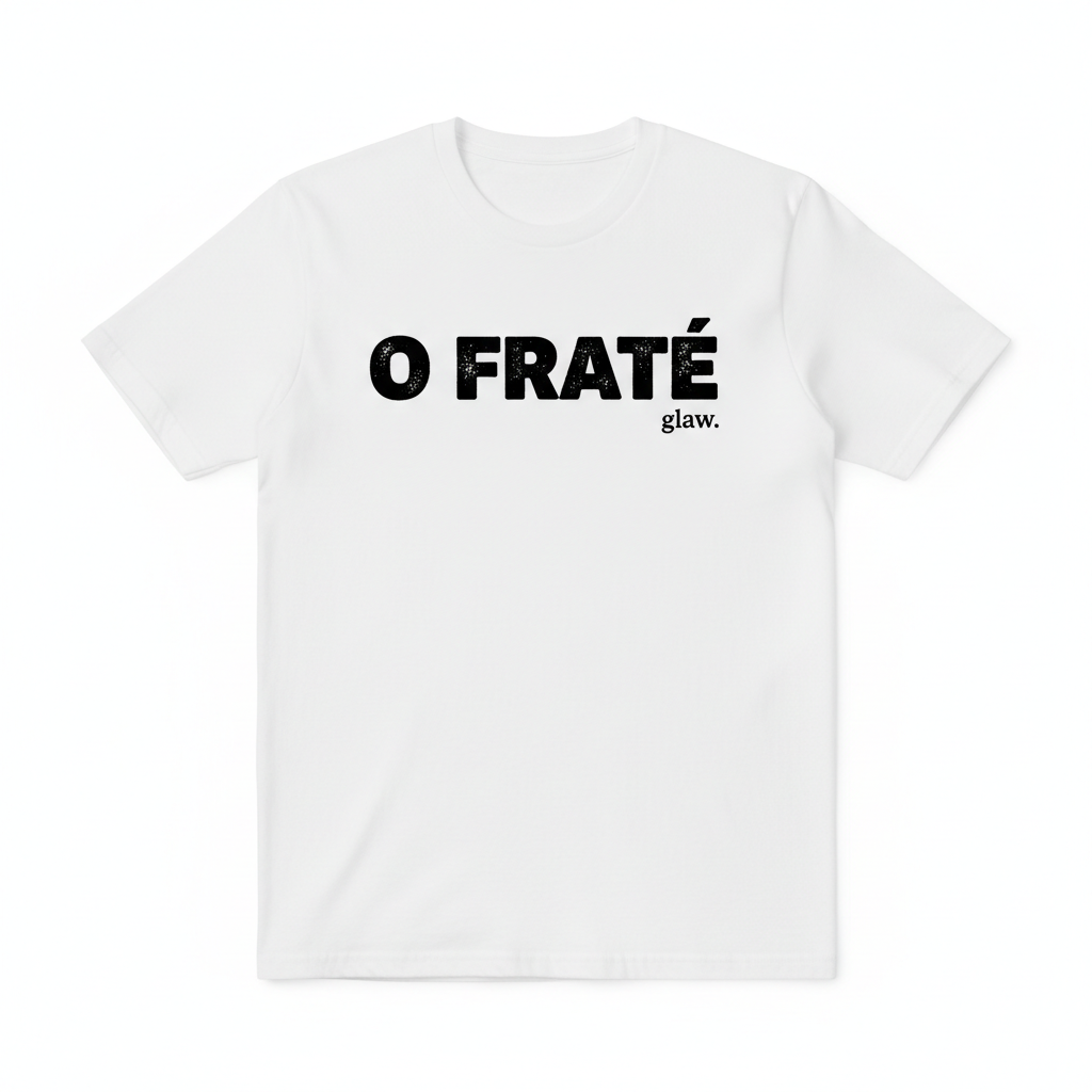 T-shirt blanc O FRATÉ glaw vintage