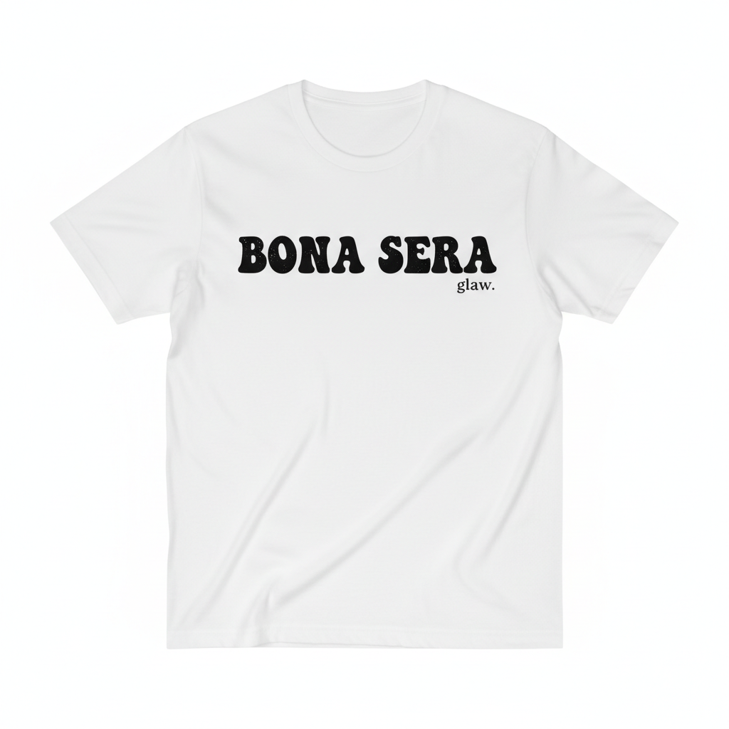 T-shirt BONA SERA glaw
